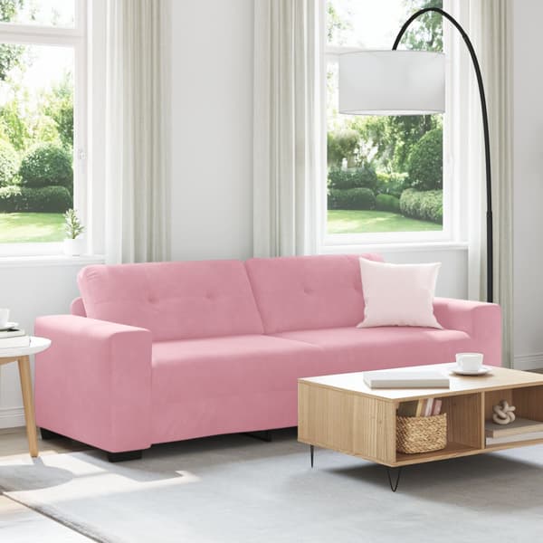 3-Sits soffa Rosa 220 cm Sammet