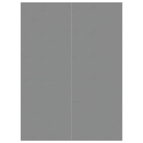 Bottenmatta ljusgrå 300x200 cm polyester geotextil