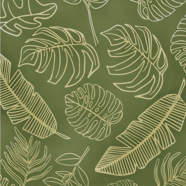 Kuddöverdrag 2 st HOUTEN Bladdesign 40 x 145 cm Polyester