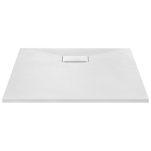 Duschkar SMC vit 80x80 cm