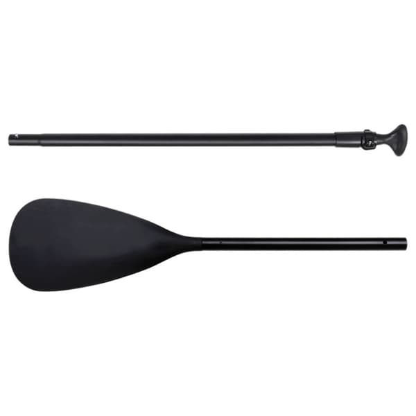 Upplåsbar SUP-bräda set blå 300x76x10 cm