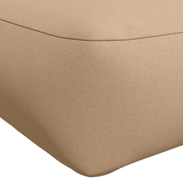 Pallkudd VIANEN 100% Polyester Sand 120 x 80 x 12 cm