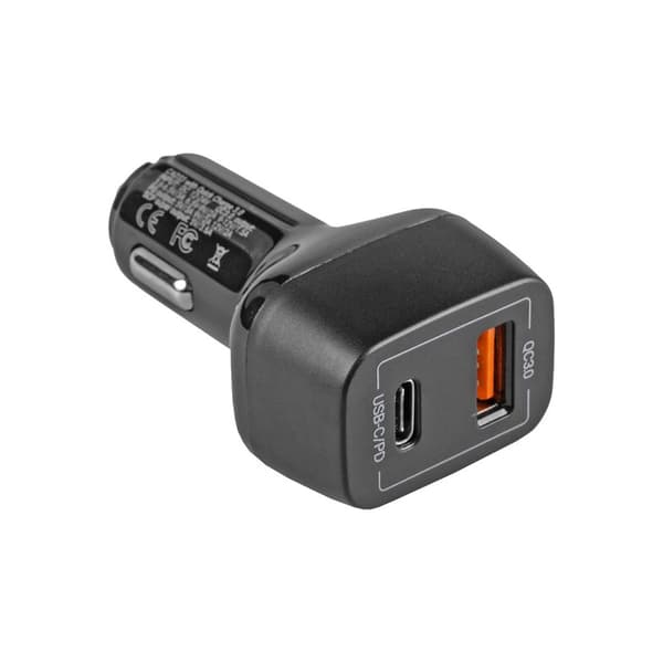 Green Cell strömadapter för bil - USB, USB-C - 42 watt