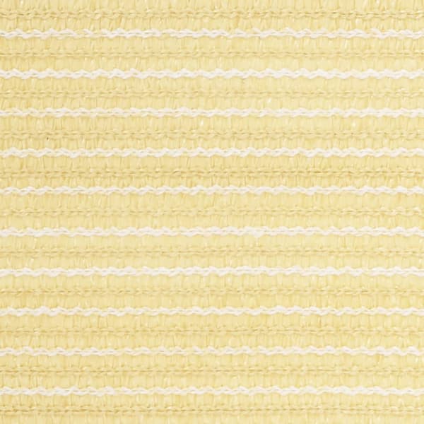 Balkongskärm beige 90x500 cm HDPE