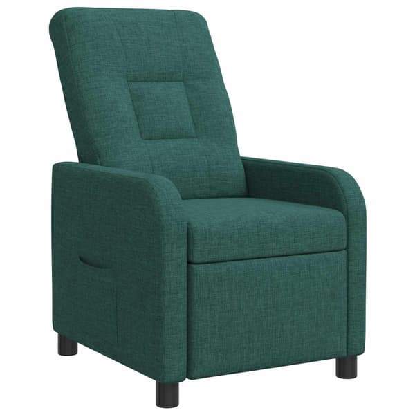 Recliner Mörkgrön Tyg