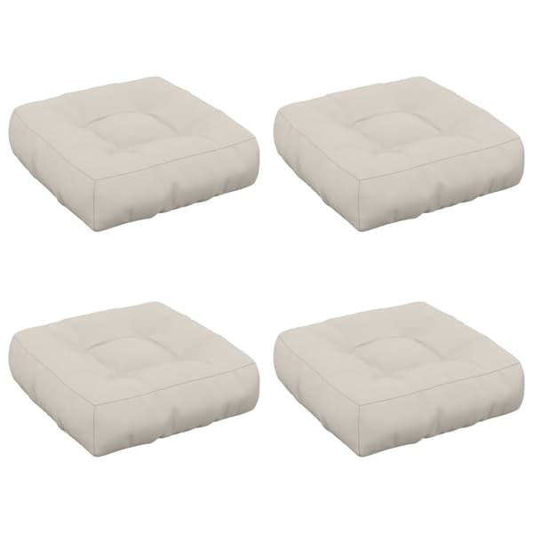 4-delade Sittdynor VIANEN 4 st 100% Polyester Vit