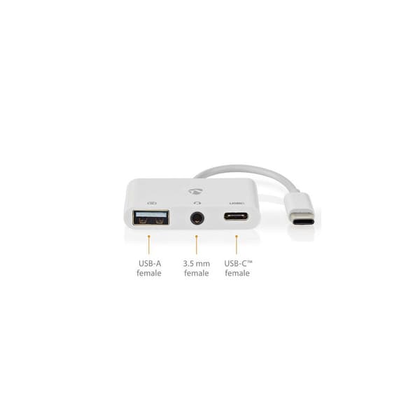 Adapter NEDIS 3-1 USB-C