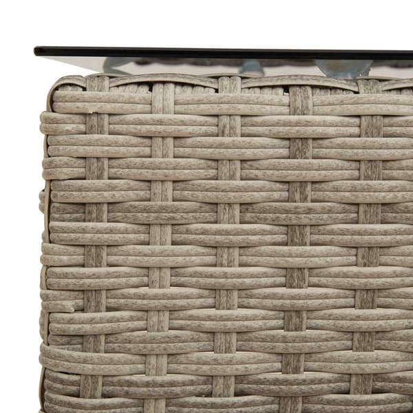 Trädgårdsoffset med kudde 2 pcs konstrotting