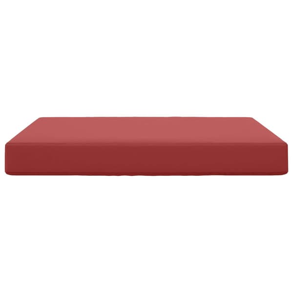 Utomhus Soffa Kudde Vinröd 80 x 80 x 8 cm Polyester