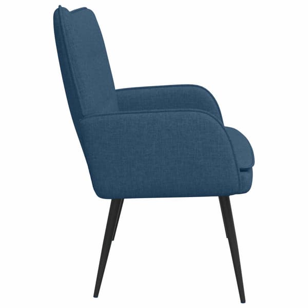 2-sits soffa Blå 115 x 61 x 87 cm tyg