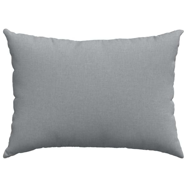 Sofakuddar 2 pcs Ljusgrå 70 x 50 cm tyg