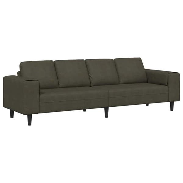 Vardagsrumsoffa Armégrön 250 x 77 x 76 cm