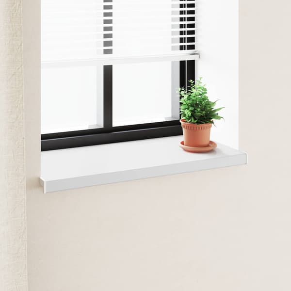 Fönsterbräda Vit 100 x 45 x 4,5 cm PVC