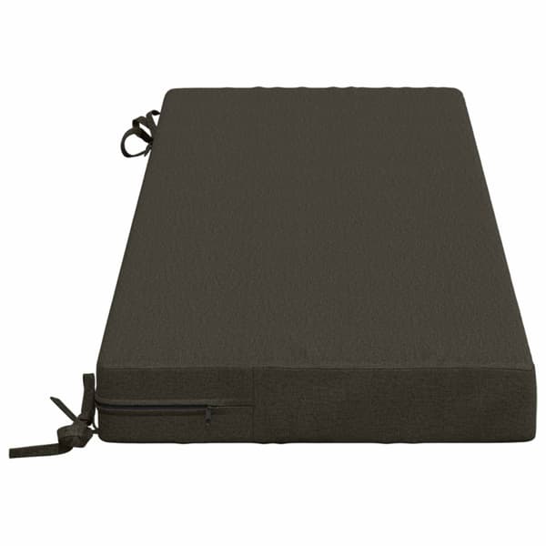 2-delade Bänk Kuddar SOEST 2 st 100% Polyester Antracit