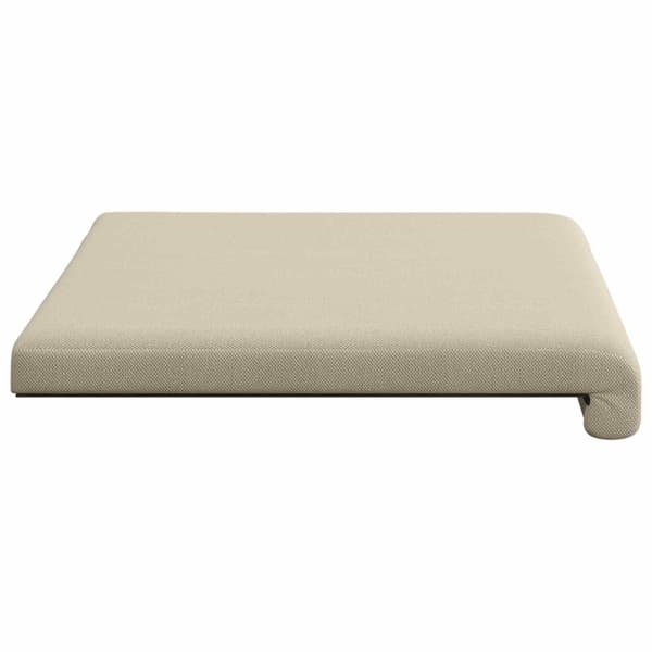 Bänk kudde Texturerad Sammet Sand Djup 35 cm