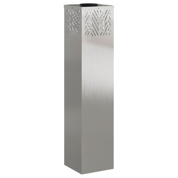 Solar LED Stig Ljus 2 pcs Silver Rostfritt stål