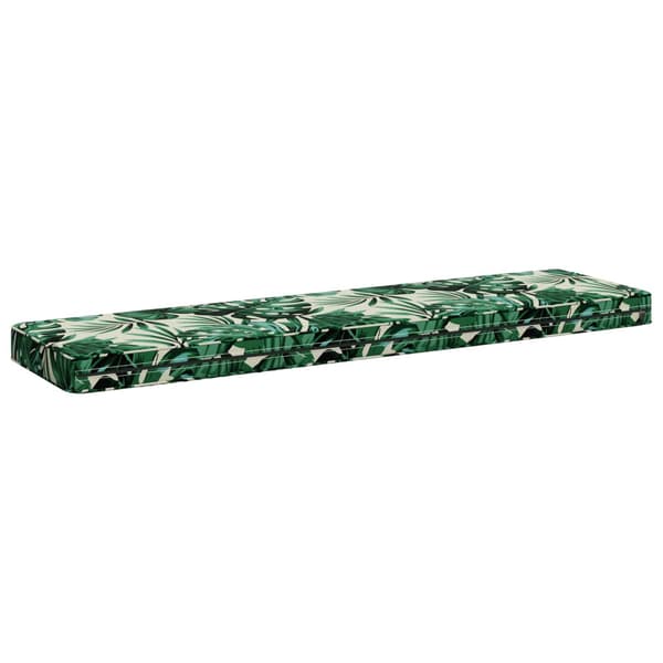1-delad Bänk Kudde VUGHT 100% Polyester Bladmönster