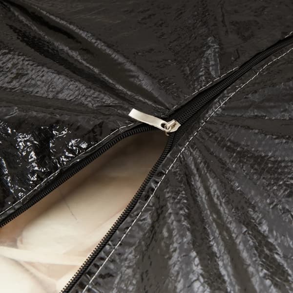 Dynväskor 2 st svart 150x75x75 cm polyeten