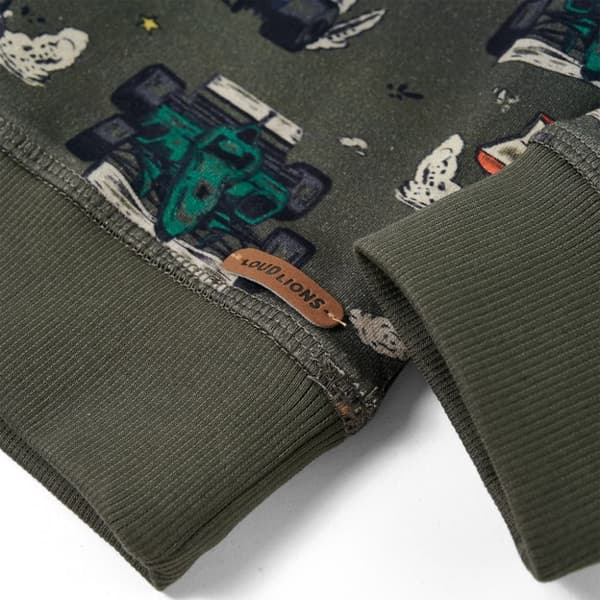 Tröja för barn khaki 92