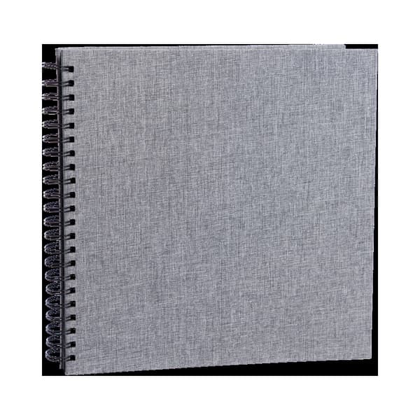 Focus Essence Wire-O 30x30 Grey w. Black Sheets