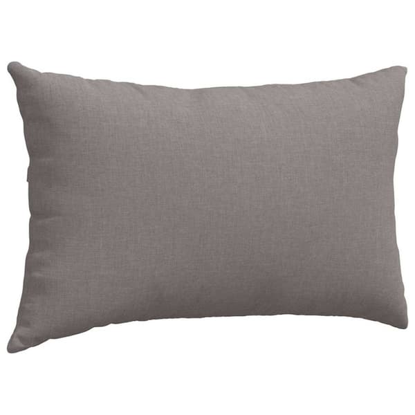 Sofakuddar 2 pcs Taupe 50 x 30 cm tyg