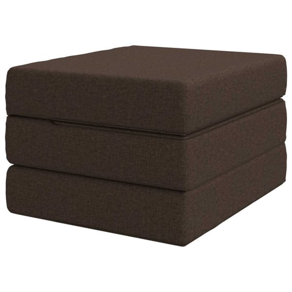 Fällbar Soffbed 75 x 67 x 45 cm Taupe