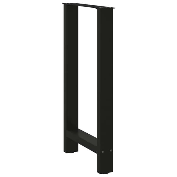 Barbordsben svarta 2 st 50x(90-91) cm stål
