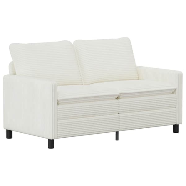 Soffset 2 pcs Gräddvit Polyester