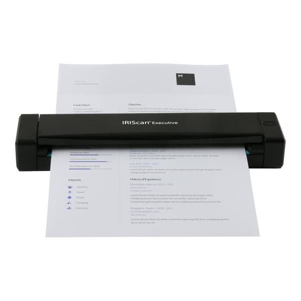 IRIS IRIScan Executive 4 - arkmatad skanner - bärbar - USB 2.0