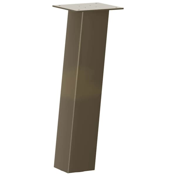 Soffbordsben 4 st naturstål 30 cm stål