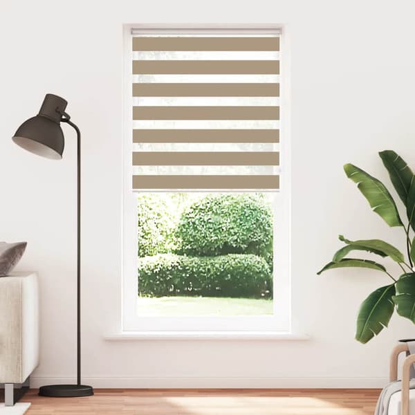 Rullgardin zebra 100x230 cm tyg bredd 95,9 cm polyester