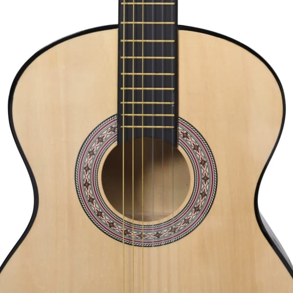 Klassiskt gitarrset 12 delar klassisk 4/4 39"