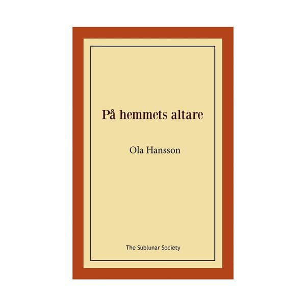 På hemmets altare (häftad)
