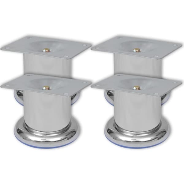 Soffben 8 st rund krom 60 mm