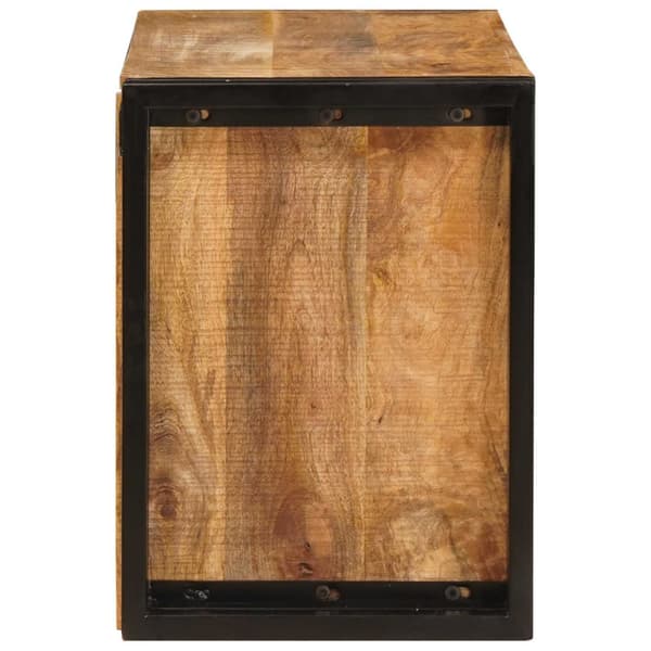 Vinställ Brun 80 x 45 x 33 cm Solid Grov Mangoträ