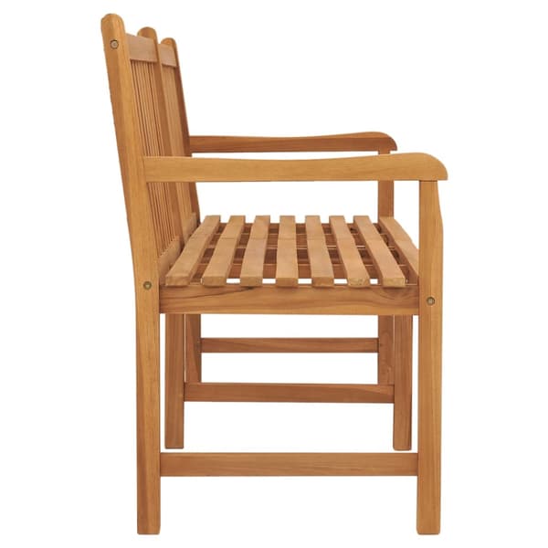 Trädgårdsbänk 180 cm massiv teak