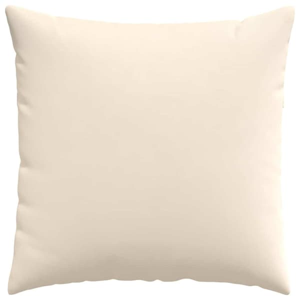 Sofakuddar 2 pcs Beige 60 x 60 cm tyg