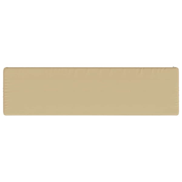 2-delade Bänk Kuddar VUGHT 2 st 100% Polyester Beige