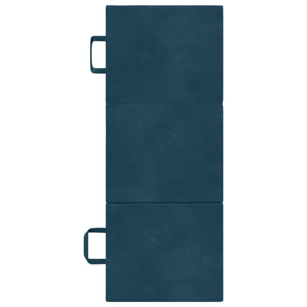 Fällbar Soffbed 90 x 67 x 45 cm Blå