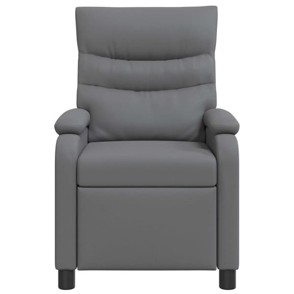 Recliner Grå Konstläder