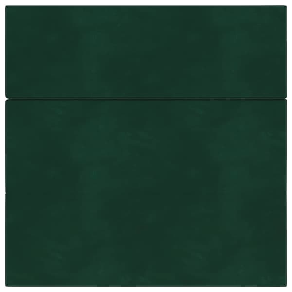 Fällbar Soffbed 180 x 67 x 45 cm Mörkgrön
