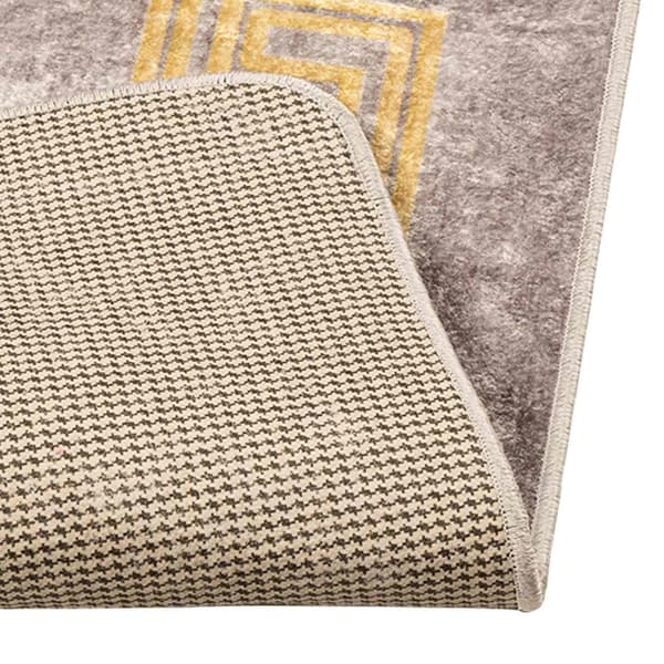 Mattlöpare MARSA Grå 80 x 250 cm Polyester och PVC