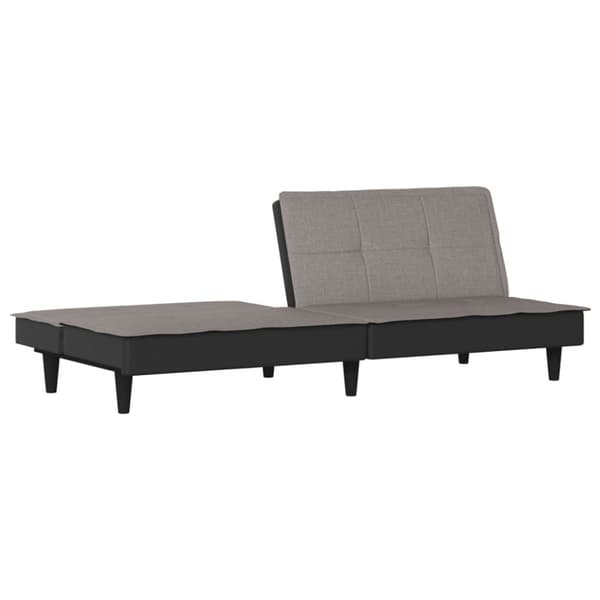 Bäddsoffa taupe tyg