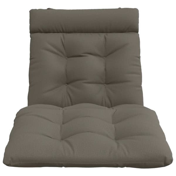 Solstol Kudde VIANEN 100% Polyester Grå 200 x 80 x 8 cm