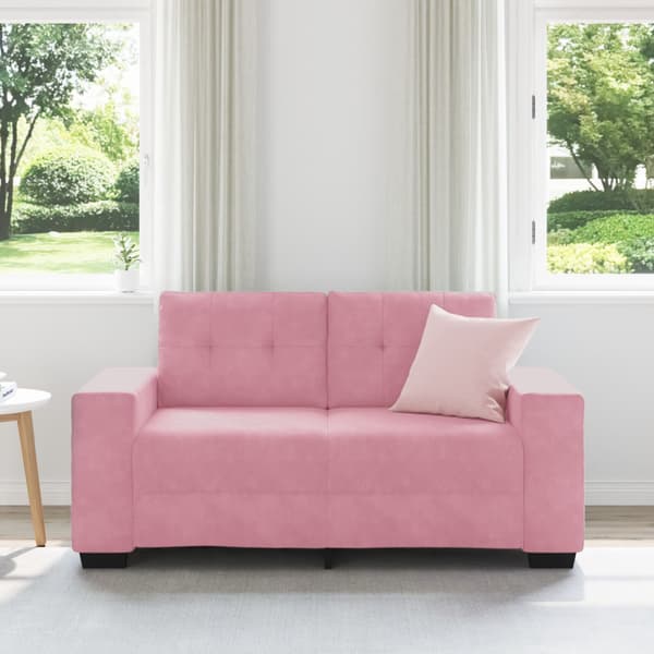 Tvåsitssoffa Rosa 160 cm Sammet
