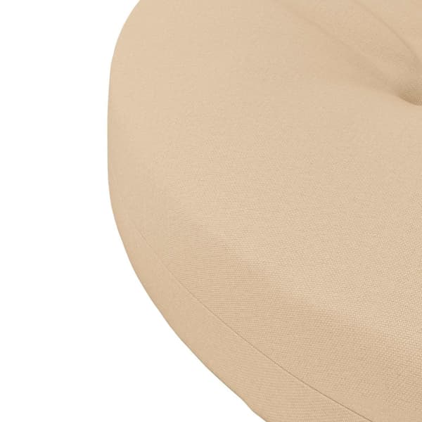 4-delade Sittdynor 4 st 100% Polyester Gräddvit 45 x 45 x 5 cm