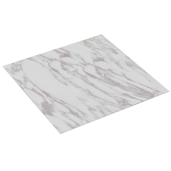 Golvplankor 55 pcs Vit 5,11 m² PVC