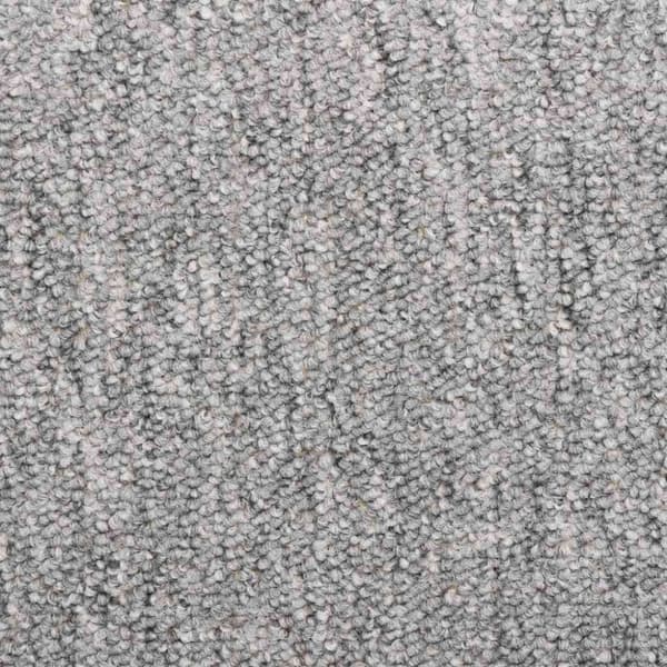 Trappmattor 30 st 65x21x4 cm ljusgrå rektangulär kant