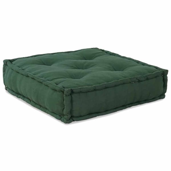 Modulär soffa grön 70x70x54 tyg