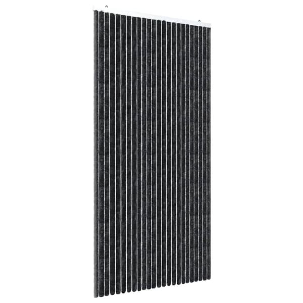 Insektsdraperi antracit 100x220 cm chenille